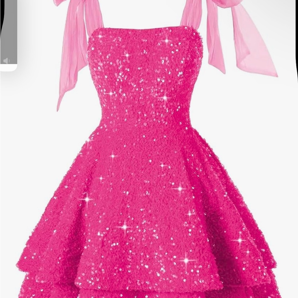 Pink Sparkle Dress - Homecoming, Prom, Birthday, Events!